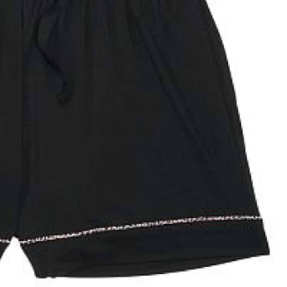 L VS Short PJ Set Black with Leopard Piping Heavenly Modal Softest PJs NWT - Picture 7 of 11